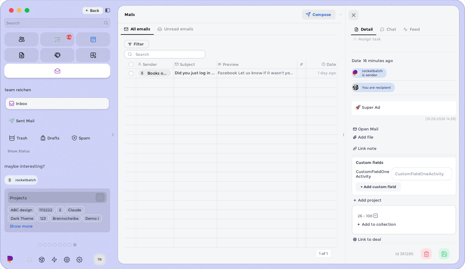 rocketbatch app preview