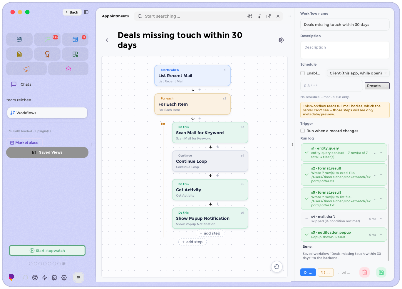 Workflow & Automation
